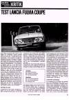 Test Lancia Fulvia Coupe